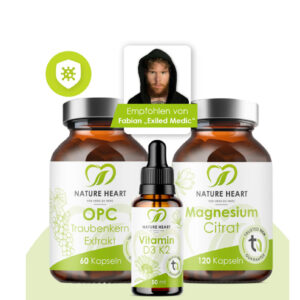 Vitamin D3 + Magnesium + OPC Pack